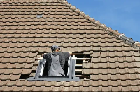 Pose de velux - Méral